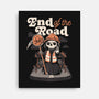 End Of The Road-none stretched canvas-eduely