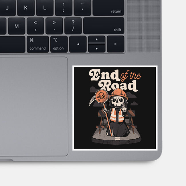 End Of The Road-none glossy sticker-eduely