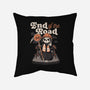 End Of The Road-none removable cover w insert throw pillow-eduely