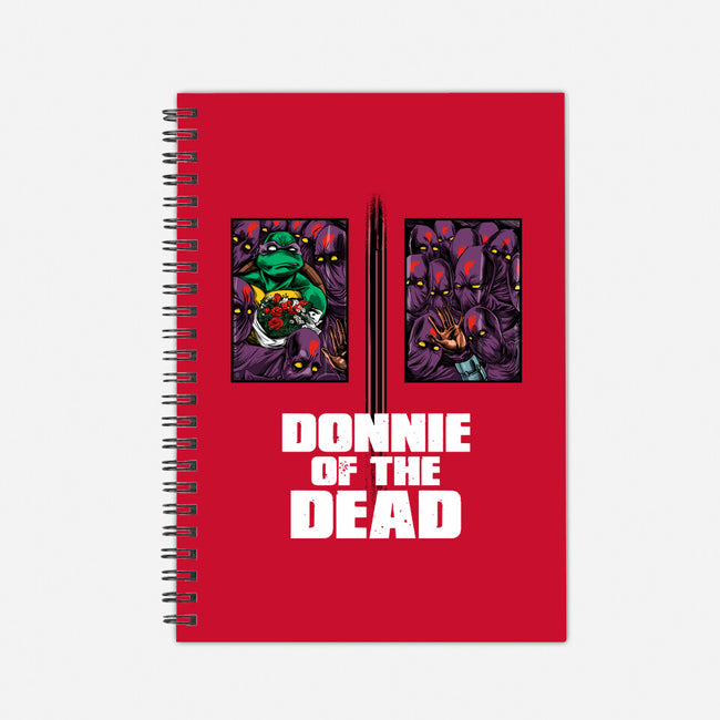 Donnie Of The Dead-none dot grid notebook-zascanauta