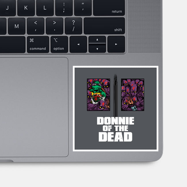 Donnie Of The Dead-none glossy sticker-zascanauta