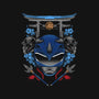 Blue Ranger-womens racerback tank-RamenBoy