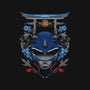 Blue Ranger-none drawstring bag-RamenBoy