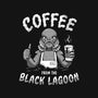 Coffee From The Black Lagoon-none zippered laptop sleeve-8BitHobo