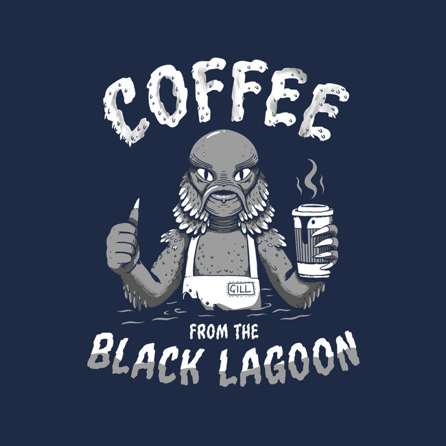 Coffee From The Black Lagoon-mens long sleeved tee-8BitHobo