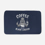 Coffee From The Black Lagoon-none memory foam bath mat-8BitHobo