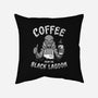 Coffee From The Black Lagoon-none removable cover throw pillow-8BitHobo