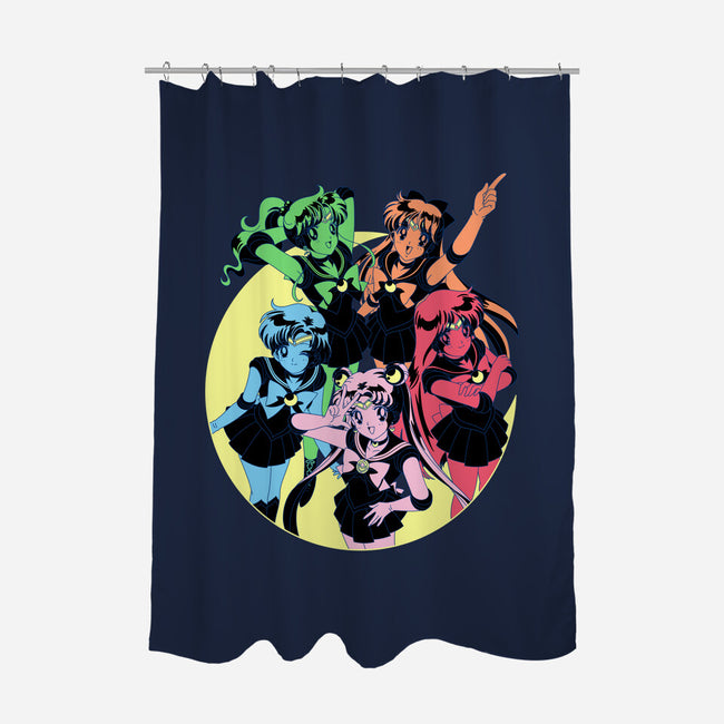 Sailor Colors-none polyester shower curtain-Jelly89