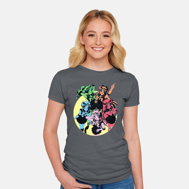 Sailor Colors-womens fitted tee-Jelly89