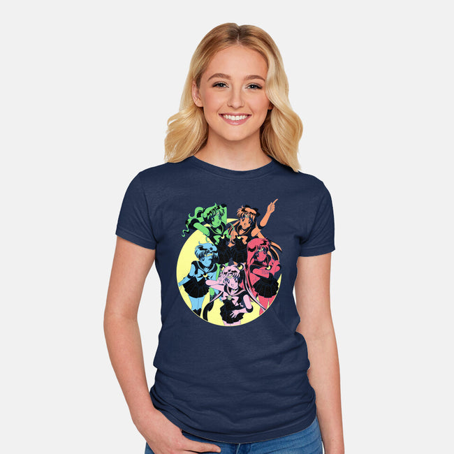 Sailor Colors-womens fitted tee-Jelly89