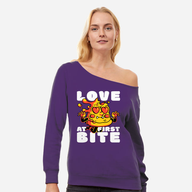 Love Bite-womens off shoulder sweatshirt-estudiofitas