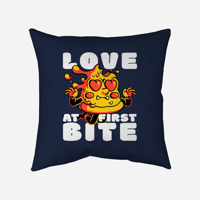 Love Bite-none removable cover w insert throw pillow-estudiofitas