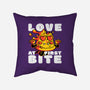 Love Bite-none removable cover w insert throw pillow-estudiofitas
