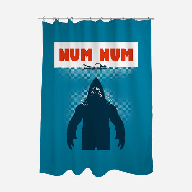 King's Jaws-none polyester shower curtain-Boggs Nicolas