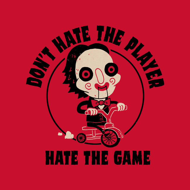 Hate The Game-none stretched canvas-DinoMike