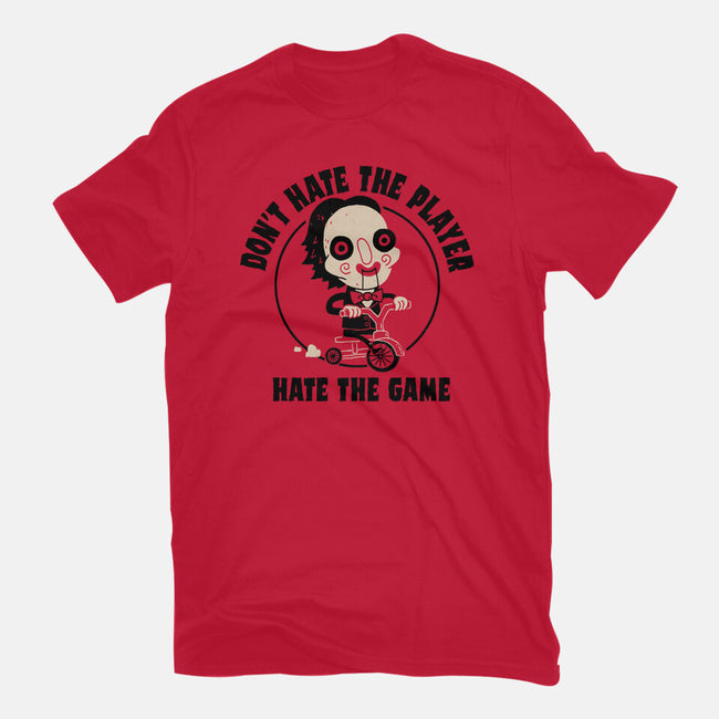 Hate The Game-mens basic tee-DinoMike