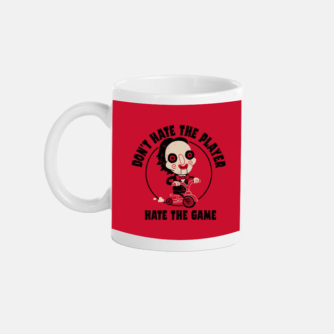 Hate The Game-none glossy mug-DinoMike