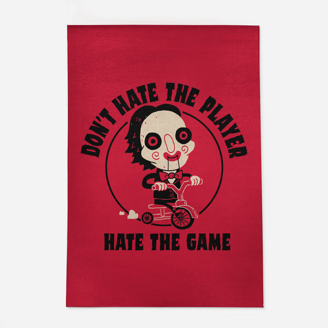 Hate The Game-none outdoor rug-DinoMike