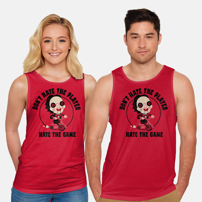 Hate The Game-unisex basic tank-DinoMike