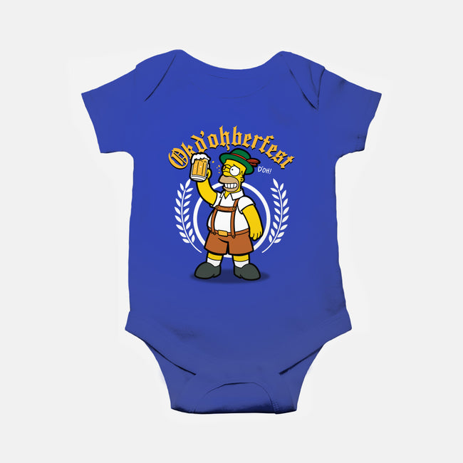 Okd'ohberfest-baby basic onesie-Boggs Nicolas