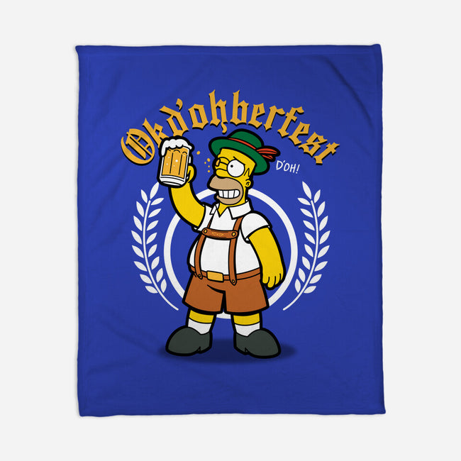 Okd'ohberfest-none fleece blanket-Boggs Nicolas