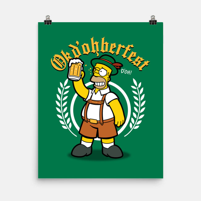 Okd'ohberfest-none matte poster-Boggs Nicolas