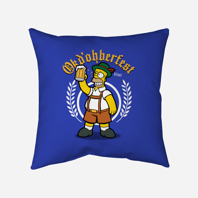 Okd'ohberfest-none removable cover w insert throw pillow-Boggs Nicolas