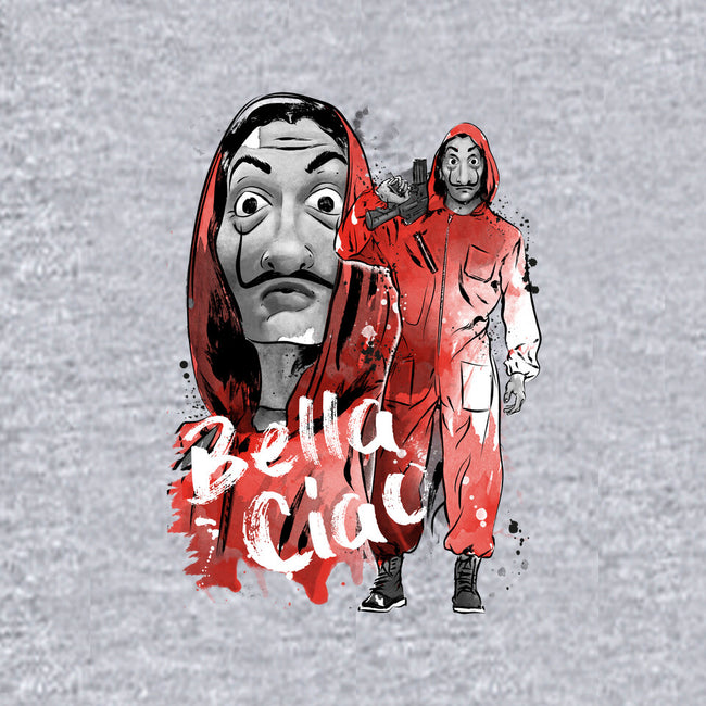 Bella Ciao Sumi-E-womens off shoulder sweatshirt-DrMonekers