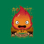 A Fire Demon-none removable cover w insert throw pillow-Alundrart