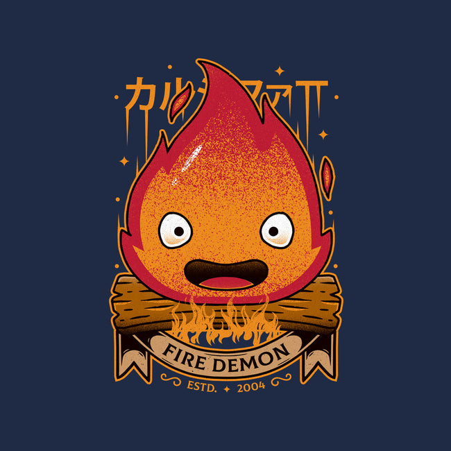 A Fire Demon-none removable cover w insert throw pillow-Alundrart