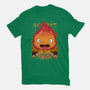 A Fire Demon-womens fitted tee-Alundrart