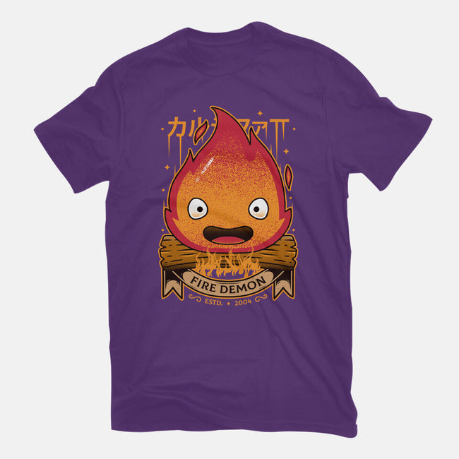 A Fire Demon-mens basic tee-Alundrart