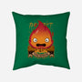 A Fire Demon-none removable cover w insert throw pillow-Alundrart