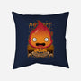 A Fire Demon-none removable cover w insert throw pillow-Alundrart