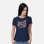 Go Back In Time-womens basic tee-goodidearyan