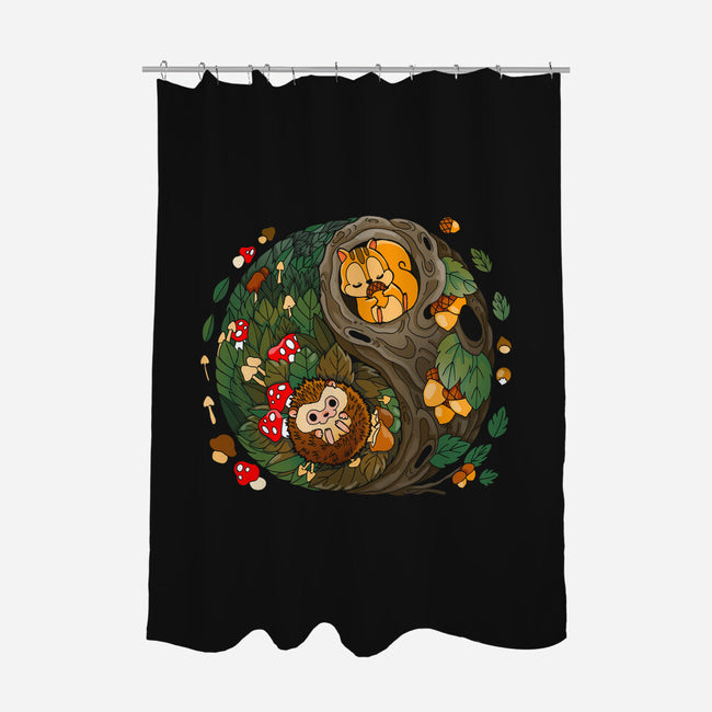 Ready For Autumn-none polyester shower curtain-Vallina84