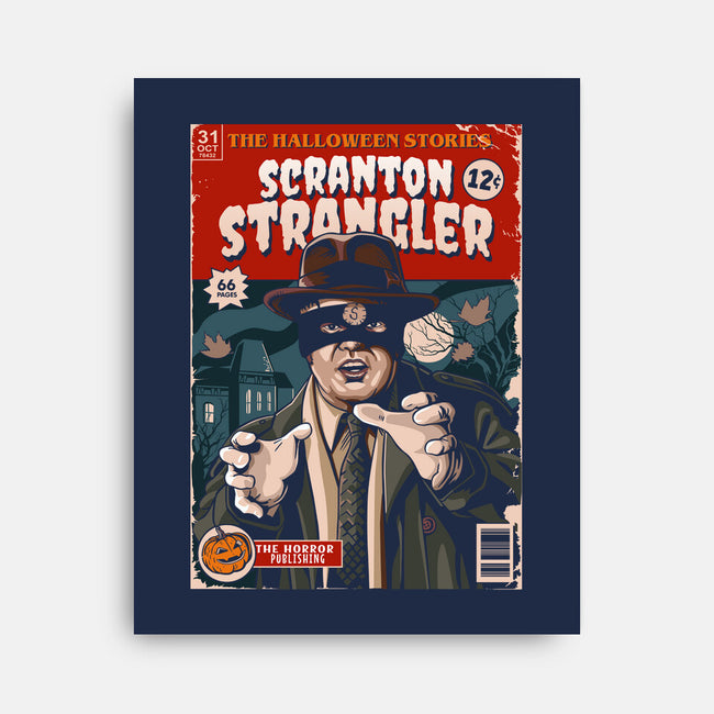 Scranton Strangler-none stretched canvas-daobiwan