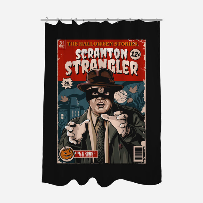 Scranton Strangler-none polyester shower curtain-daobiwan