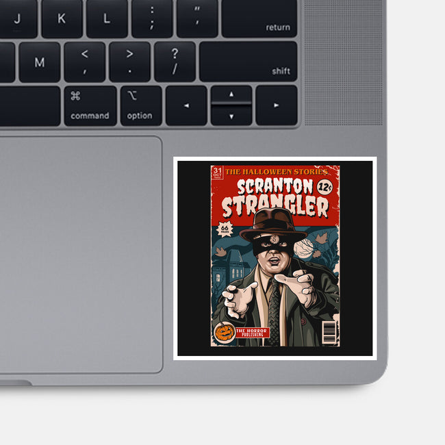 Scranton Strangler-none glossy sticker-daobiwan