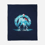 Kratos Landscape-none fleece blanket-dandingeroz