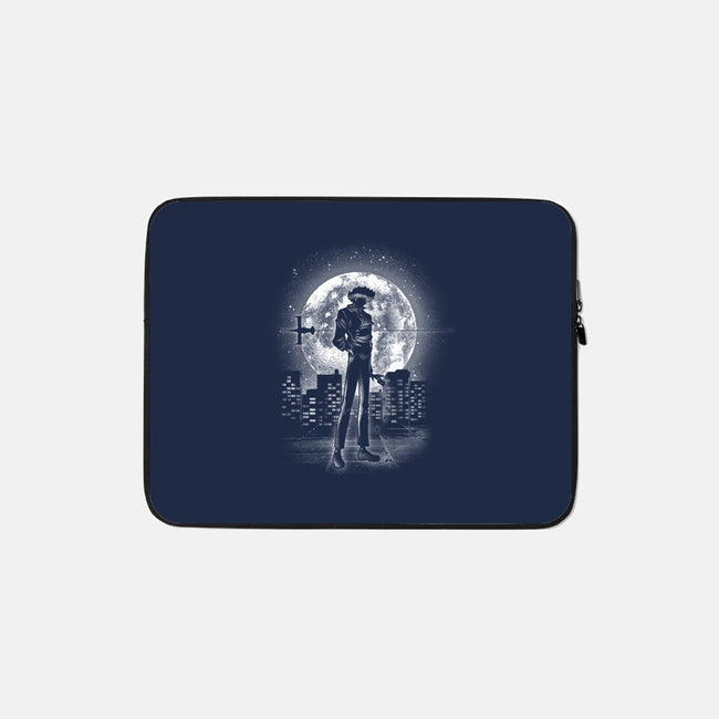 Moonlight Cowboy-none zippered laptop sleeve-fanfreak1