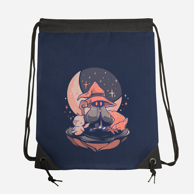 Nightfall Mage-none drawstring bag-eduely