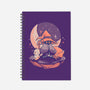 Nightfall Mage-none dot grid notebook-eduely