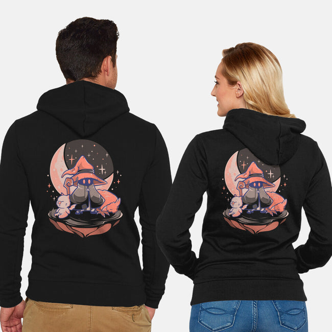 Nightfall Mage-unisex zip-up sweatshirt-eduely