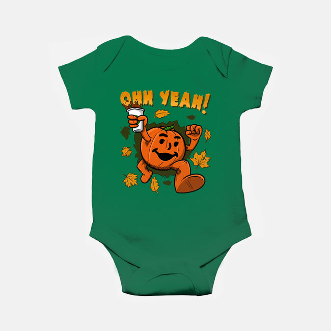 Pumpkin Spice Man-baby basic onesie-Paul Simic