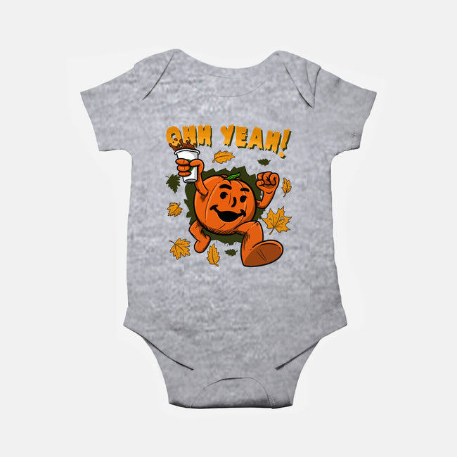 Pumpkin Spice Man-baby basic onesie-Paul Simic