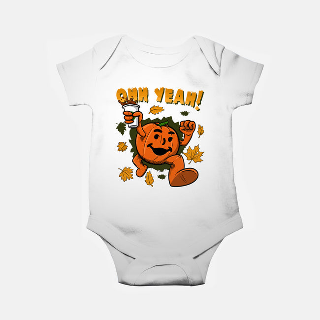 Pumpkin Spice Man-baby basic onesie-Paul Simic