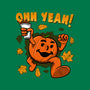 Pumpkin Spice Man-none removable cover w insert throw pillow-Paul Simic
