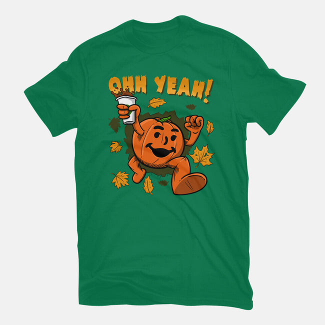 Pumpkin Spice Man-womens basic tee-Paul Simic
