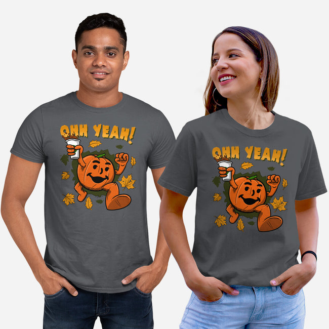 Pumpkin Spice Man-unisex basic tee-Paul Simic